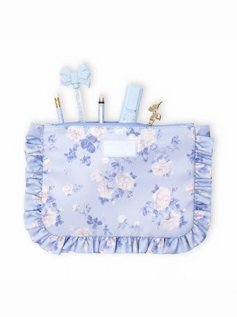 LoveShackFancy Everblooming Rosettes Ditsy Backpack, Binder and Pencil Case